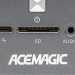 ACEMAGIC M1A PRO AMD Ryzen AI MAX+ 395 Mini PC Front Ports