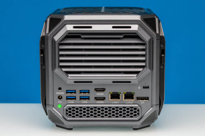 ACEMAGIC M1A PRO AMD Ryzen AI MAX+ 395 Mini PC Rear 1