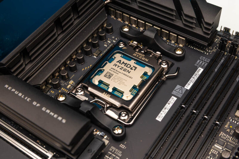 AMD Ryzen 9 9950X3D2 In ASUS ROG Crosshair X870E 1