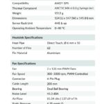 Arctic Freezer 4U SP5 Specs
