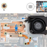 Dell Pro Rugged 12 Tablet Fan Diagram
