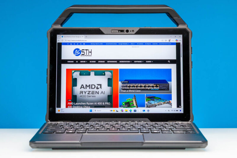 Dell Pro Rugged 12 Tablet Front With Detachable Keyboard 2