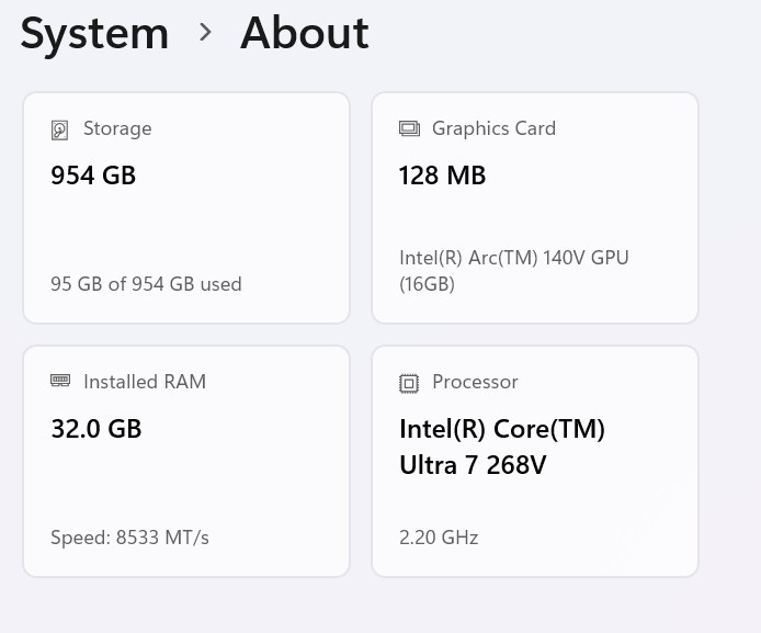Dell Pro Rugged 12 Tablet System Info