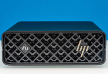 HP ZGX Nano G1n Review The HP Take on the NVIDIA GB10 HP ZGX Nano G1n AI Station Front 1