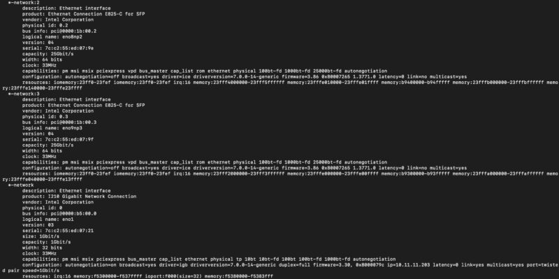 Intel Xeon 6 SoC Intel Ethernet E825 C For SFP