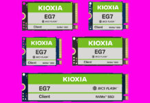Kioxia EG7 M.2 SSD Line Launched Kioxia EG7 Release Cover
