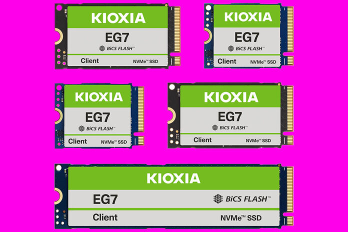 Kioxia EG7 Release Cover