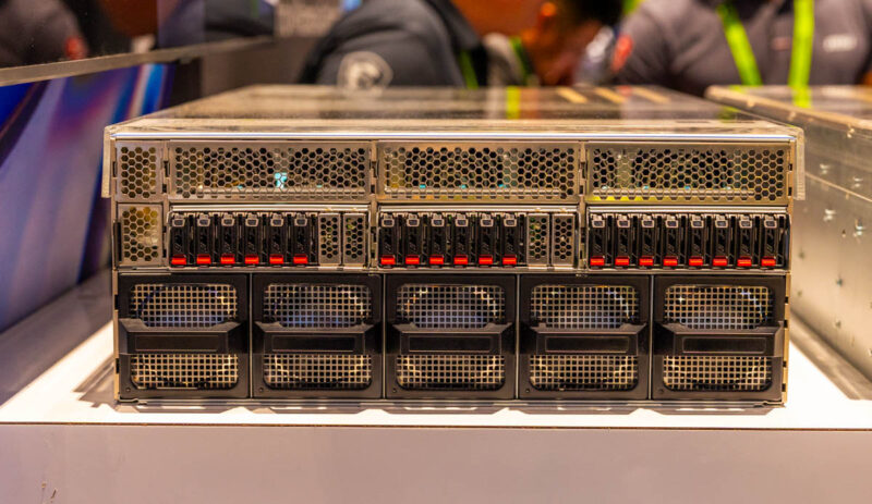 MSI CG480 S5063 4U GPU Server At NVIDIA GTC 2026 2
