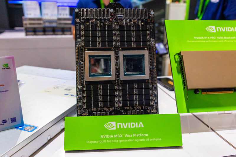 MiTAC NVIDIA GTC 2026 Booth Tour NVIDIA MGX Vera Platform 1