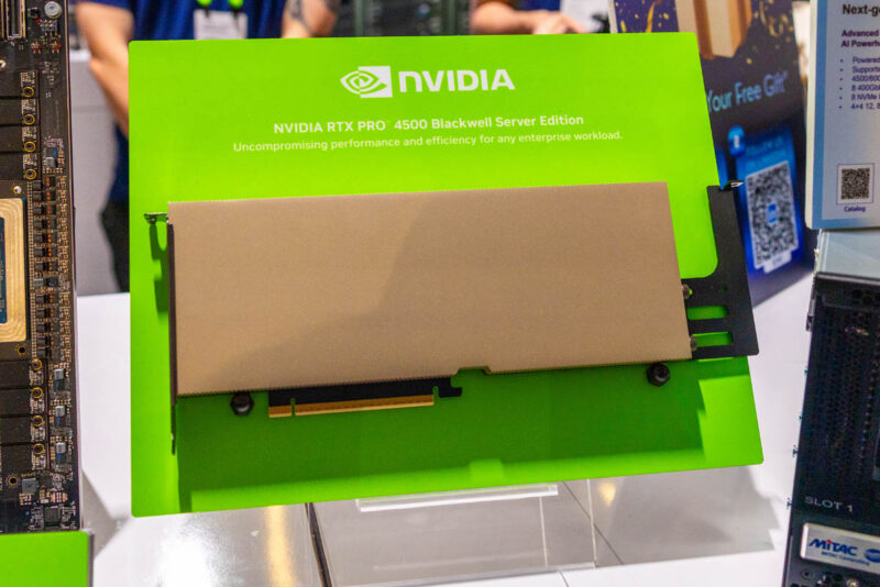 MiTAC NVIDIA GTC 2026 Booth Tour NVIDIA RTX PRO 4500 1