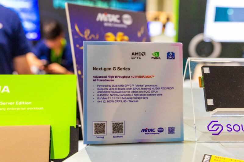 MiTAC NVIDIA GTC 2026 Booth Tour Next Gen G Series