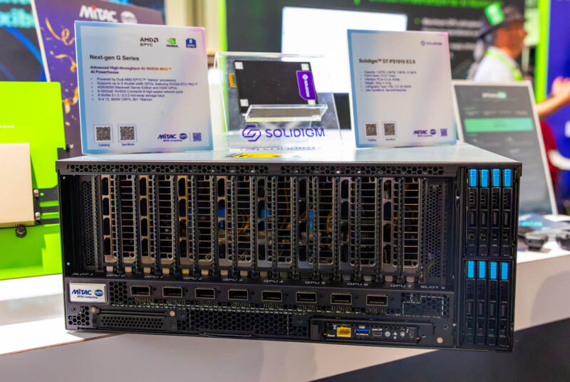 MiTAC NVIDIA GTC 2026 Booth Tour Next Gen G Series Front 1