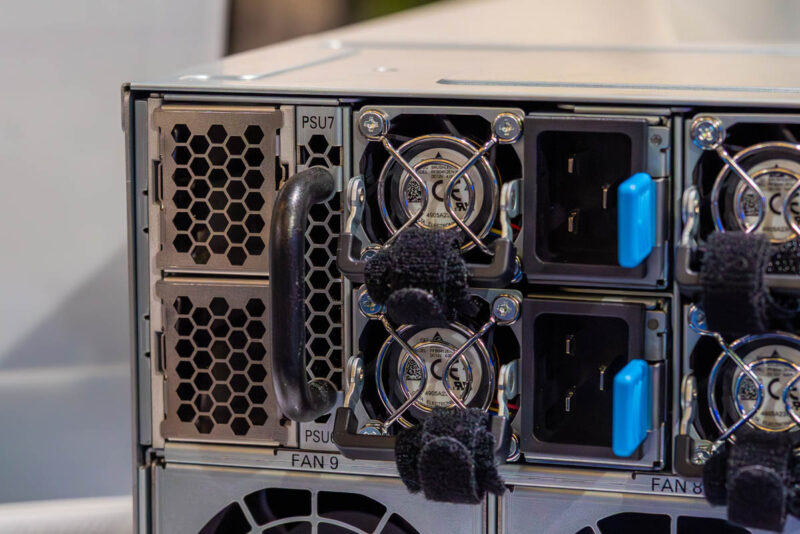 MiTAC NVIDIA GTC 2026 Booth Tour Next Gen G Series Hot Swap Power Supply 1