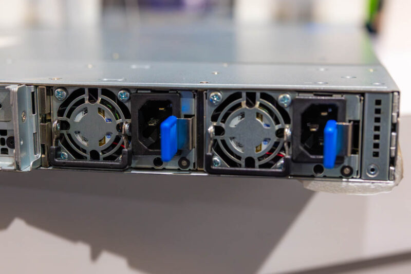 MiTAC NVIDIA GTC 2026 Booth Tour R1917GC Hot Swap Power Supply 1