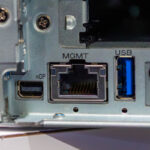 MiTAC NVIDIA GTC 2026 Booth Tour R1917GC MGMT Port 1