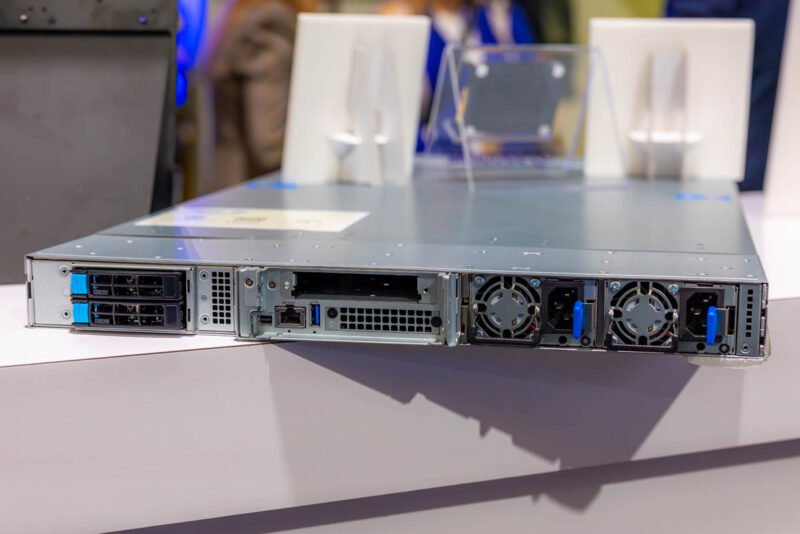 MiTAC NVIDIA GTC 2026 Booth Tour R1917GC Rear 1