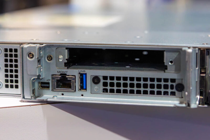 MiTAC NVIDIA GTC 2026 Booth Tour R1917GC Rear 2