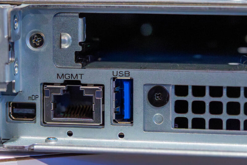 MiTAC NVIDIA GTC 2026 Booth Tour R1917GC USB Type A Port 1