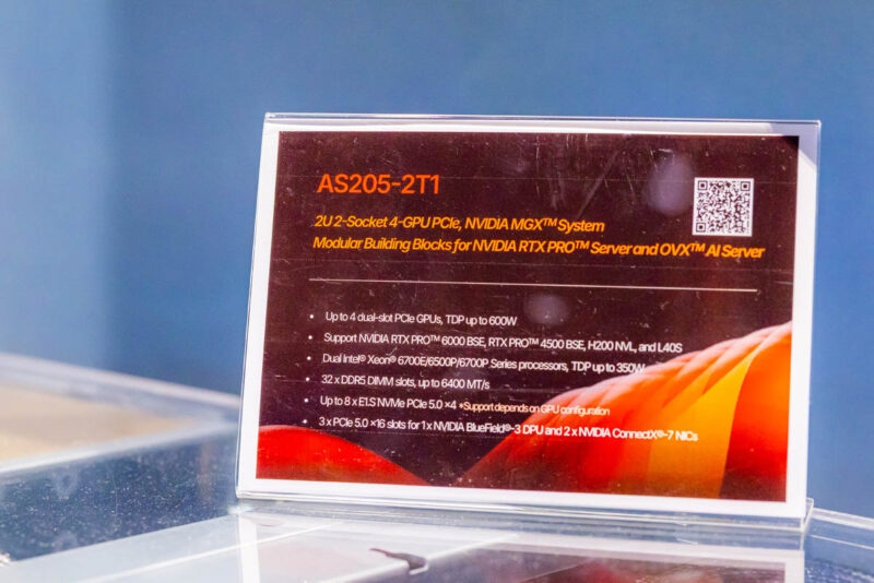 Pegatron NVIDIA GTC 2026 Booth Tour AS205 2T1