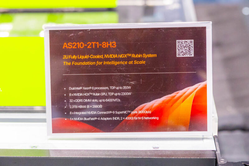 Pegatron NVIDIA GTC 2026 Booth Tour AS210 2T1 8H3