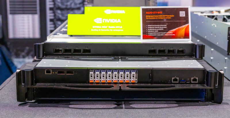 Pegatron NVIDIA GTC 2026 Booth Tour AS210 2T1 8H3 Front 1