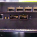 Pegatron NVIDIA GTC 2026 Booth Tour AS210 2T1 8H3 SFP+ Ports 1