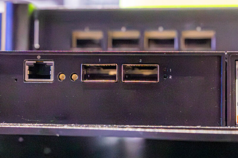 Pegatron NVIDIA GTC 2026 Booth Tour AS210 2T1 8H3 SFP+ Ports 1