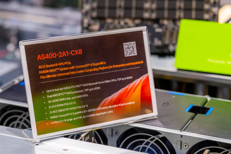 Pegatron NVIDIA GTC 2026 Booth Tour AS400 2A1 CX8