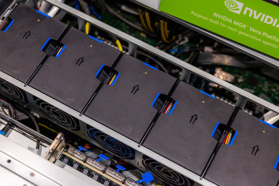 Gtc Rack NVIDIA Vera Rubin NVL72 Rack and More in the Pegatron booth at GTC 2026 ...