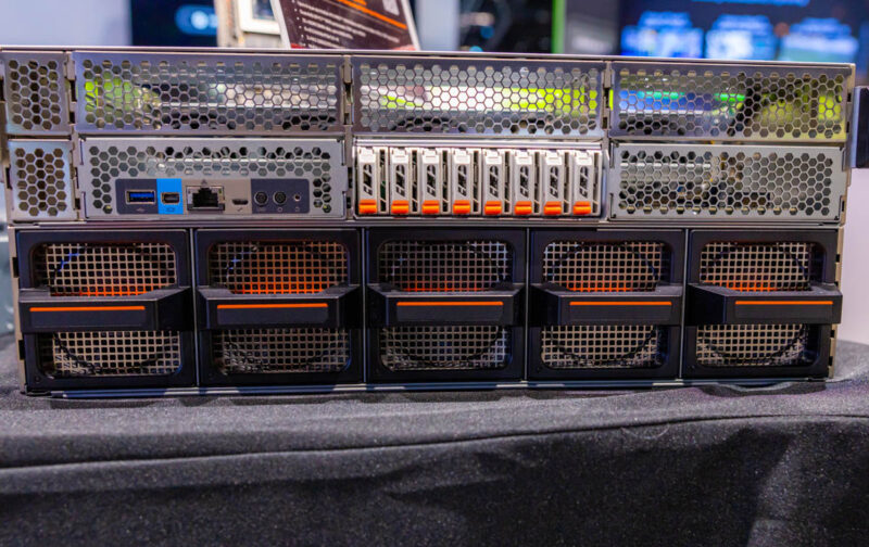 Pegatron NVIDIA GTC 2026 Booth Tour AS400 2A1 CX8 Front 1