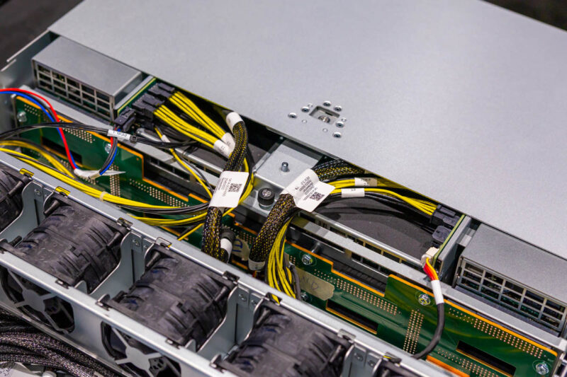 Pegatron NVIDIA GTC 2026 Booth Tour AS402 2T1 8H2 Cable Mangement 1