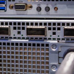 Pegatron NVIDIA GTC 2026 Booth Tour AS402 2T1 8H2 SFP+ Ports 1