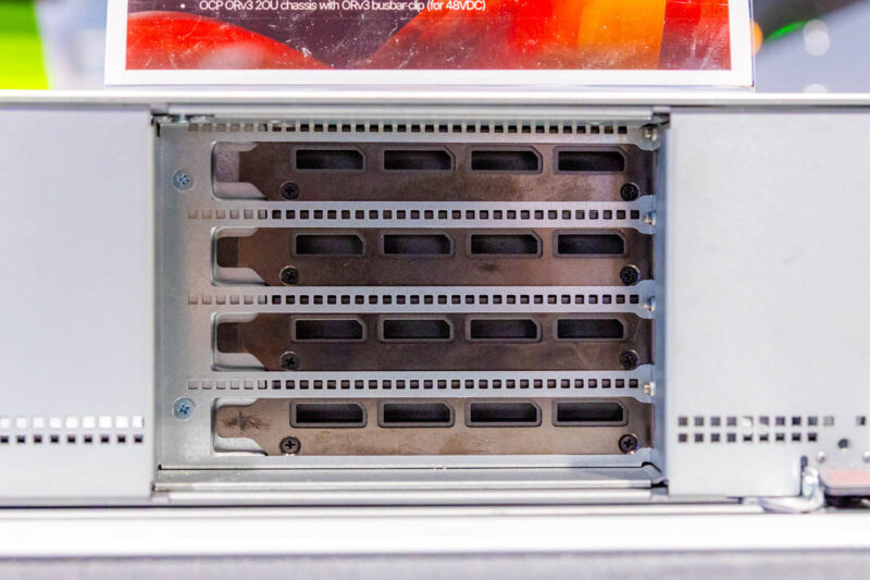 Pegatron NVIDIA GTC 2026 Booth Tour MS303 2A1G P60 GPU 1