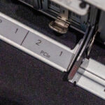 Pegatron NVIDIA GTC 2026 Booth Tour MS303 2A1G P60 PCIe Bay 1