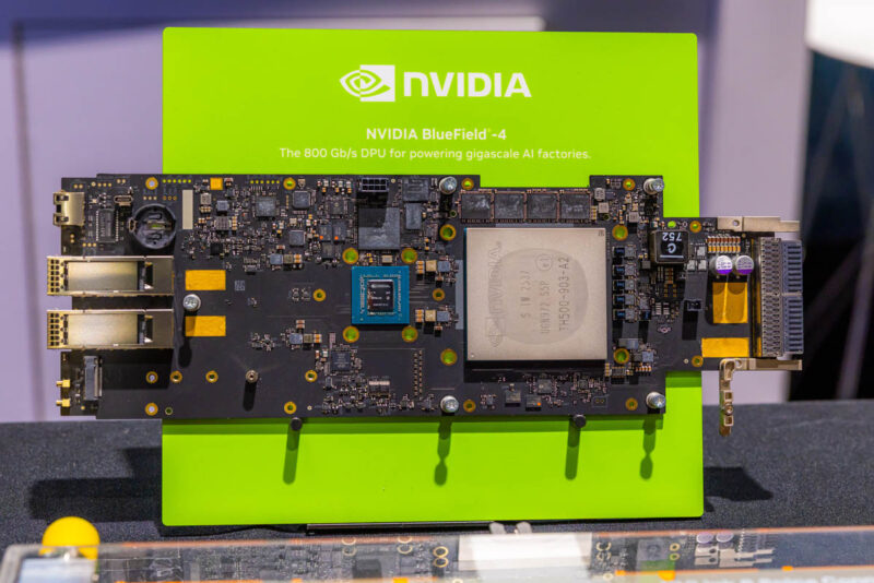 Pegatron NVIDIA GTC 2026 Booth Tour NVIDIA BlueField 4 1