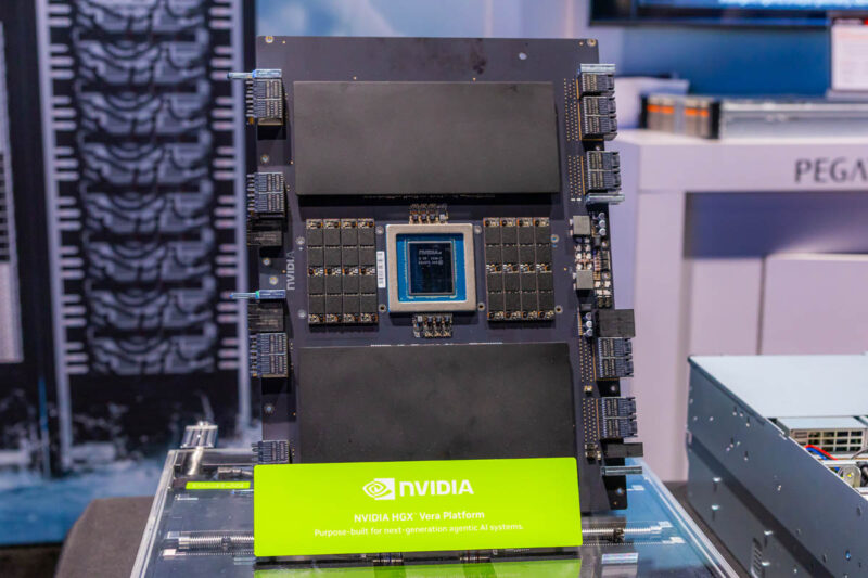 Pegatron NVIDIA GTC 2026 Booth Tour NVIDIA HGX Vera Platform 1