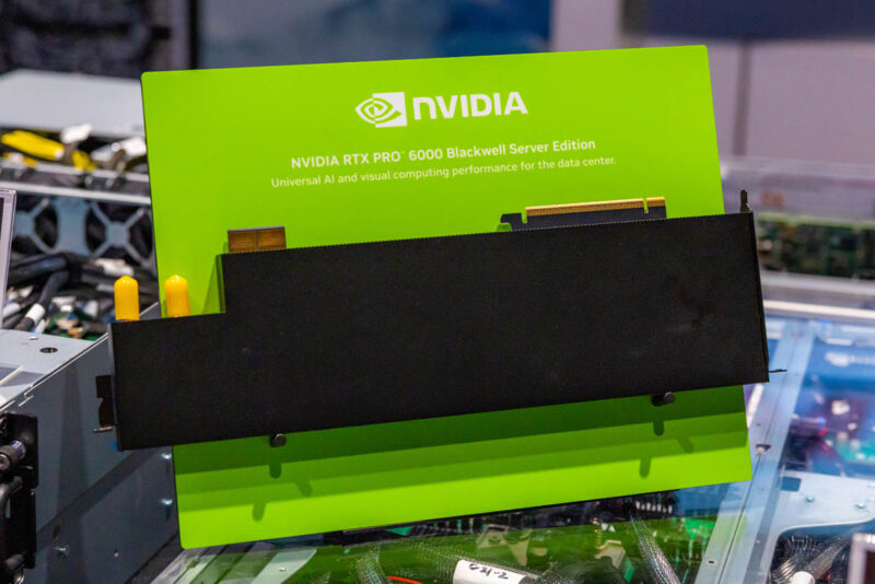 Pegatron NVIDIA GTC 2026 Booth Tour NVIDIA RTX PRO 6000 Blackwell Server Edition 1