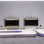 Pegatron NVIDIA GTC 2026 Booth Tour RA4803 72N3 SFP+ Ports 2