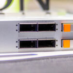 Pegatron NVIDIA GTC 2026 Booth Tour RA4803 72N3 SFP+ Ports 3