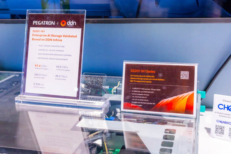 Pegatron NVIDIA GTC 2026 Booth Tour SS201 1A1 Series