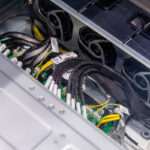 Pegatron NVIDIA GTC 2026 Booth Tour SS201 1A1 Series Cable Management 1