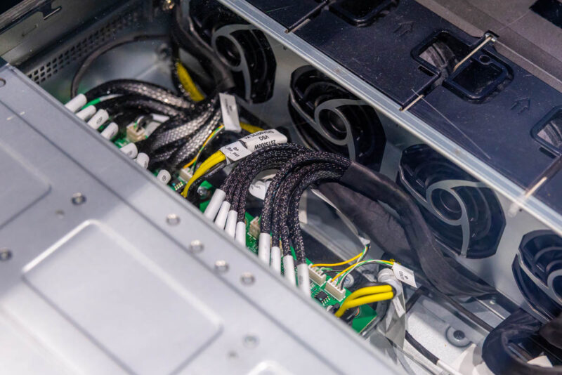 Pegatron NVIDIA GTC 2026 Booth Tour SS201 1A1 Series Cable Management 1