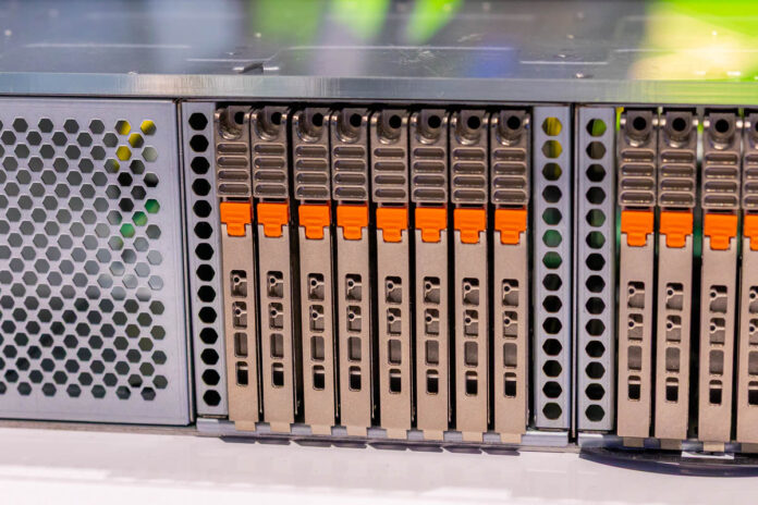 Pegatron NVIDIA GTC 2026 Booth Tour SS201 1A1 Series Drive Bay 1