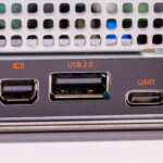 Pegatron NVIDIA GTC 2026 Booth Tour SS201 1A1 Series USB 2.0 Type A Port 1