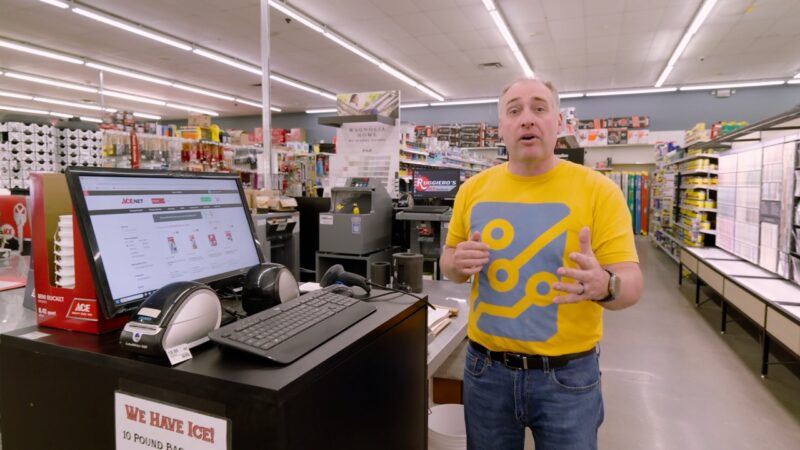 Ruggieros Ace Hardware Gilbert AZ Customer Service Kiosk Large