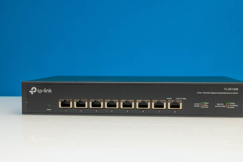 TP Link TL SX1008 10G Ports 1