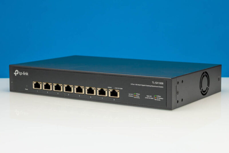 TP Link TL SX1008 Front Angled 1