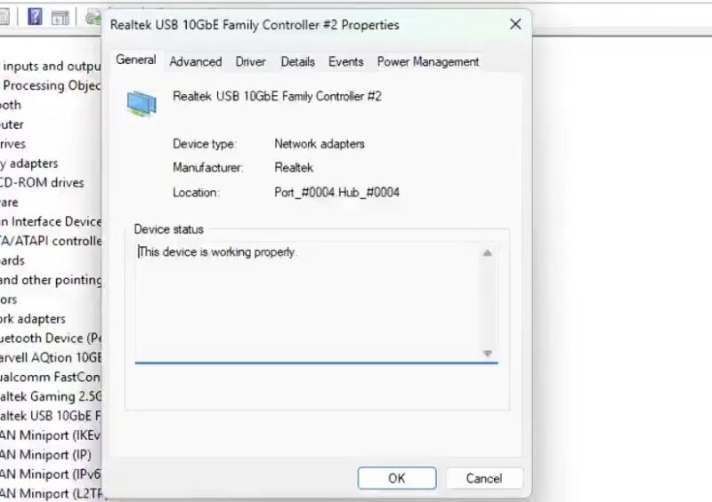 XikeStor SKN U310GT Windows 11 Device Manager