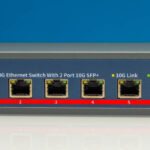 YuanLey YS100 0602T 10Gbps RJ45 Ports 1