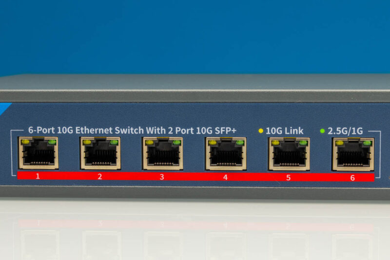 YuanLey YS100 0602T 10Gbps RJ45 Ports 1